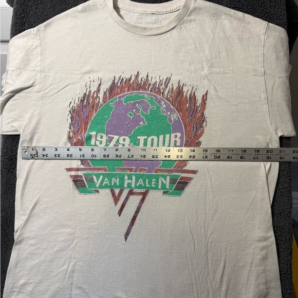 1979 Van Halen Tour Graphic T-Shirt - Picture 4 of 5